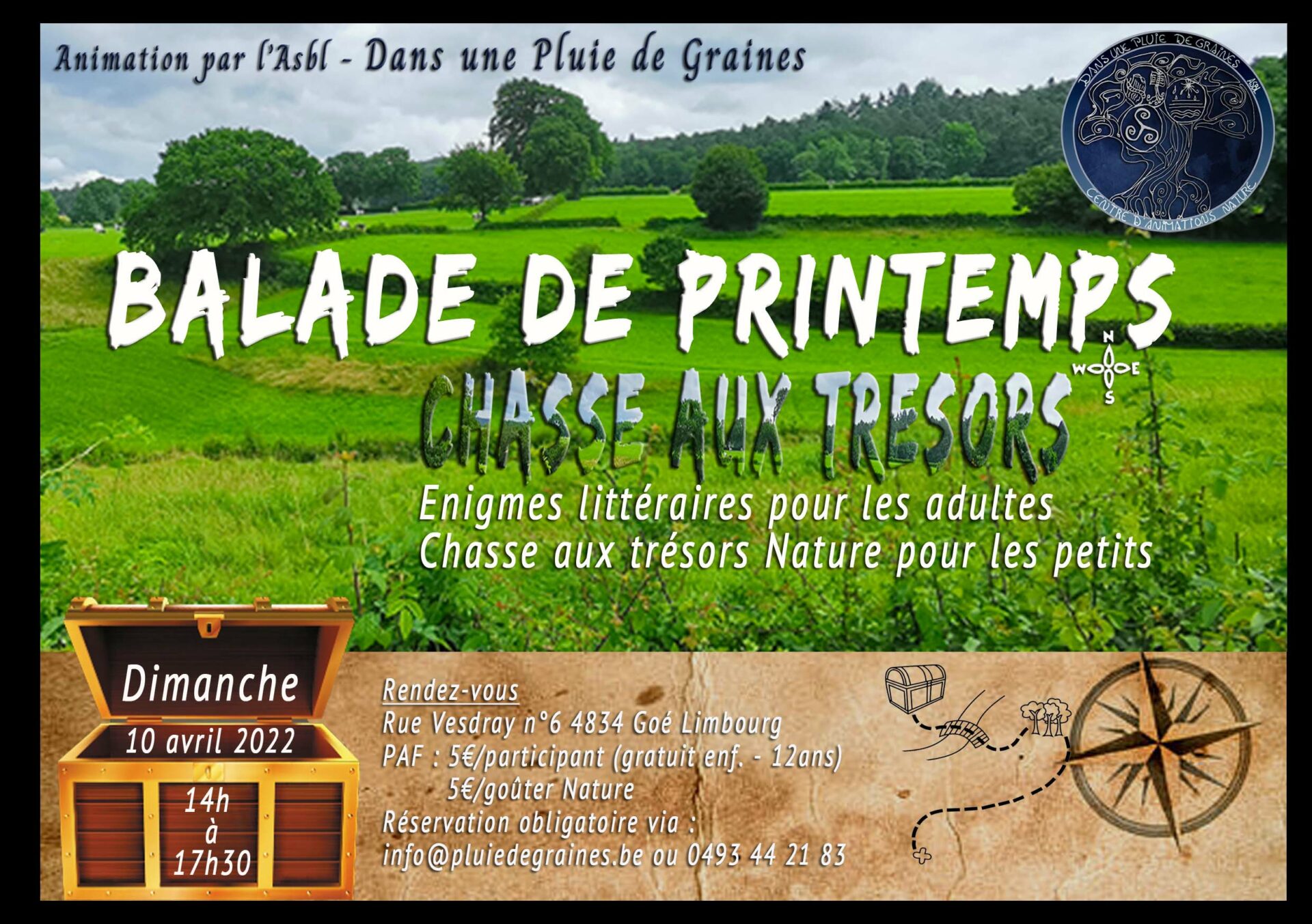 Balade de Printemps - Chasse aux trésors