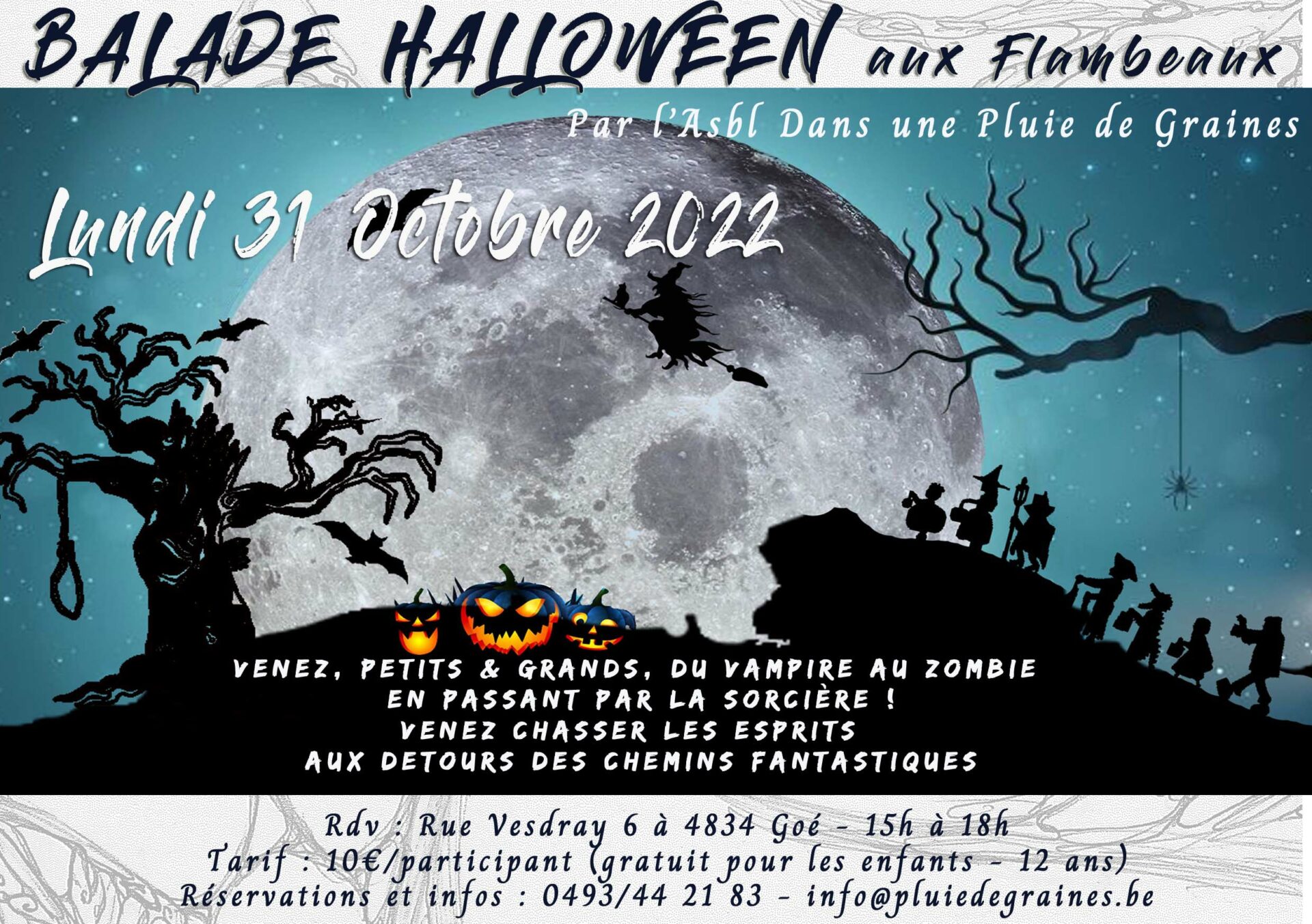 Balade Halloween aux Flambeaux